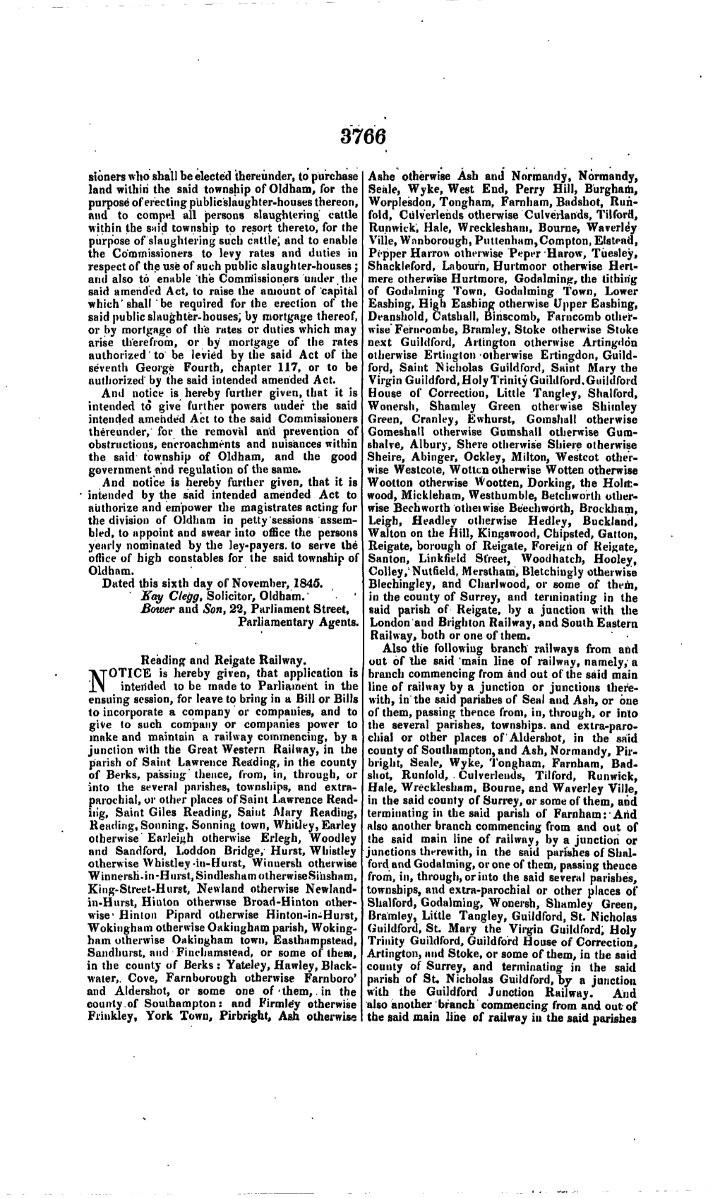 The London Gazette, Issue 20530, Page 3766