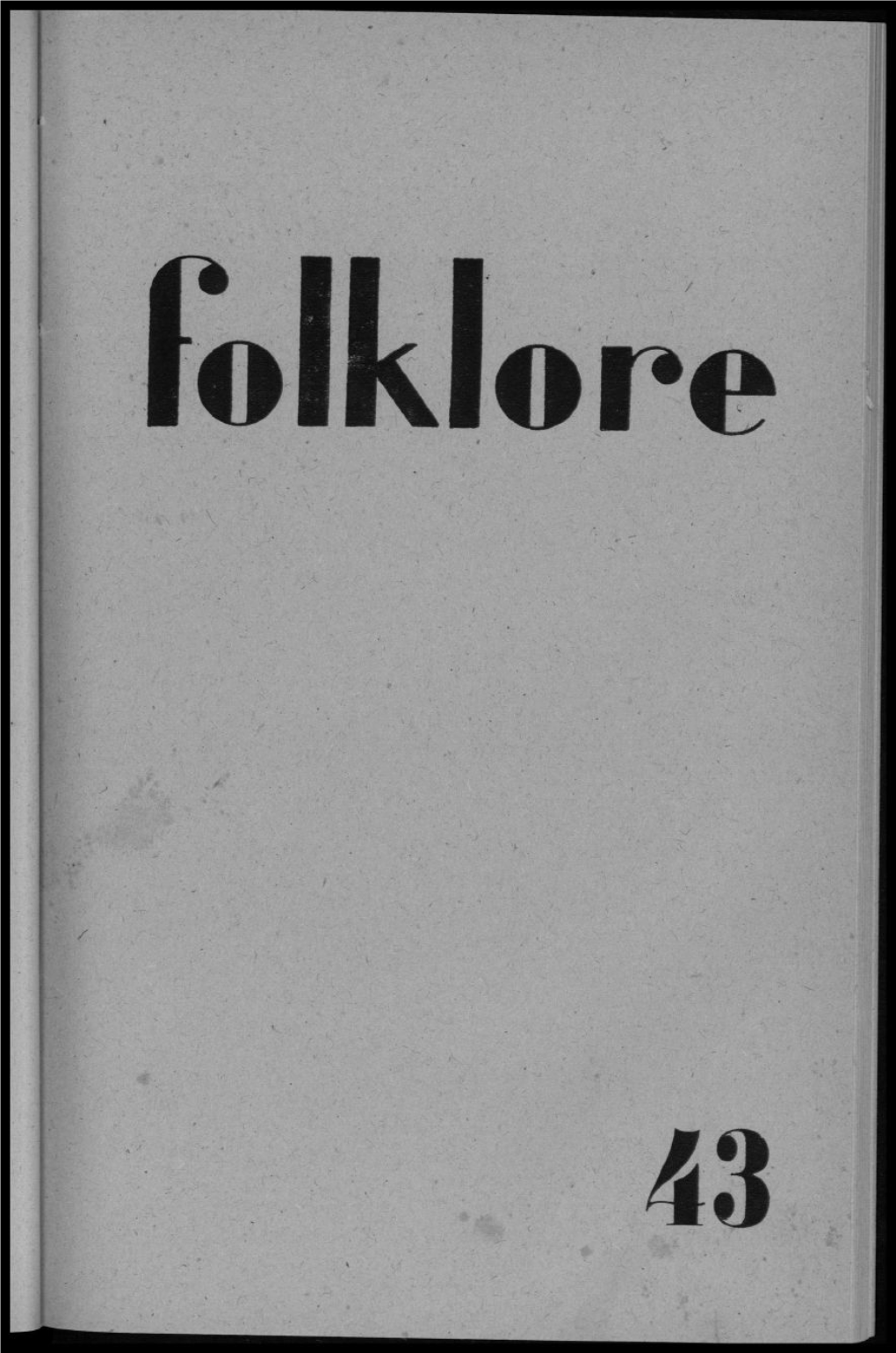 ÉTÉ 1946 Folklore(9Meannée - N°2) Été 1946