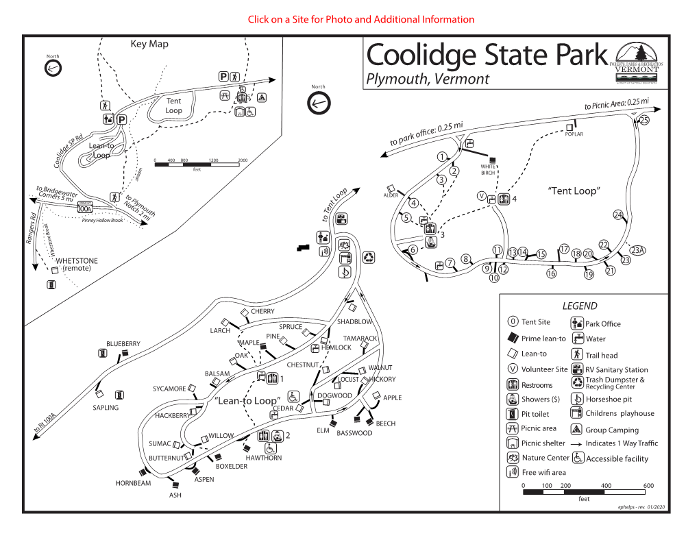 Coolidge State Park FORESTS, PARKS & RECREATION VERMONT
