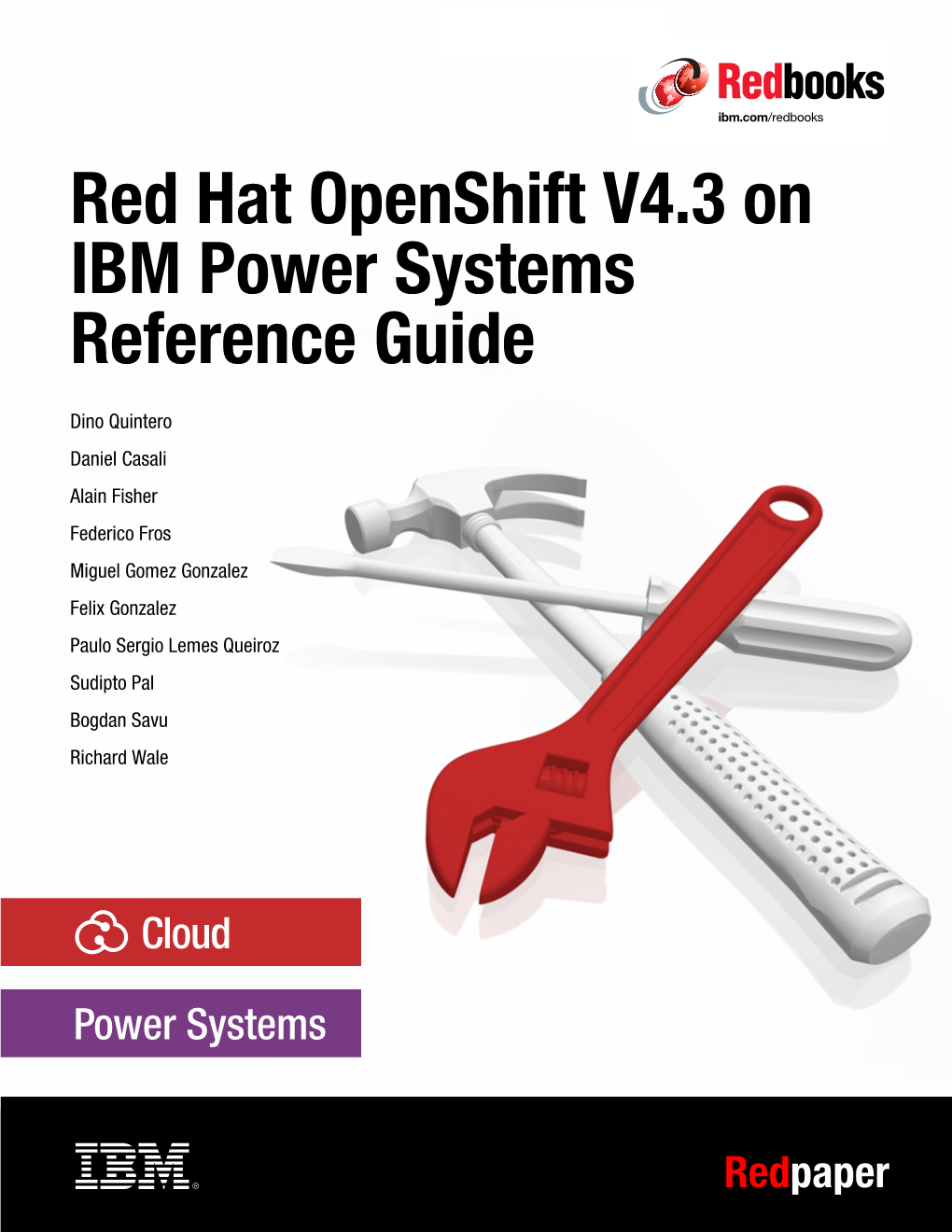 Red Hat Openshift V4.3 on IBM Power Systems Reference Guide