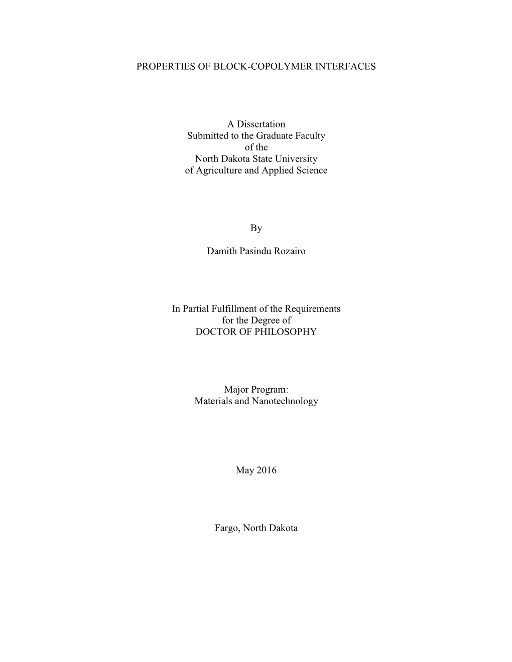 Properties of Block-Copolymer Interfaces.Pdf