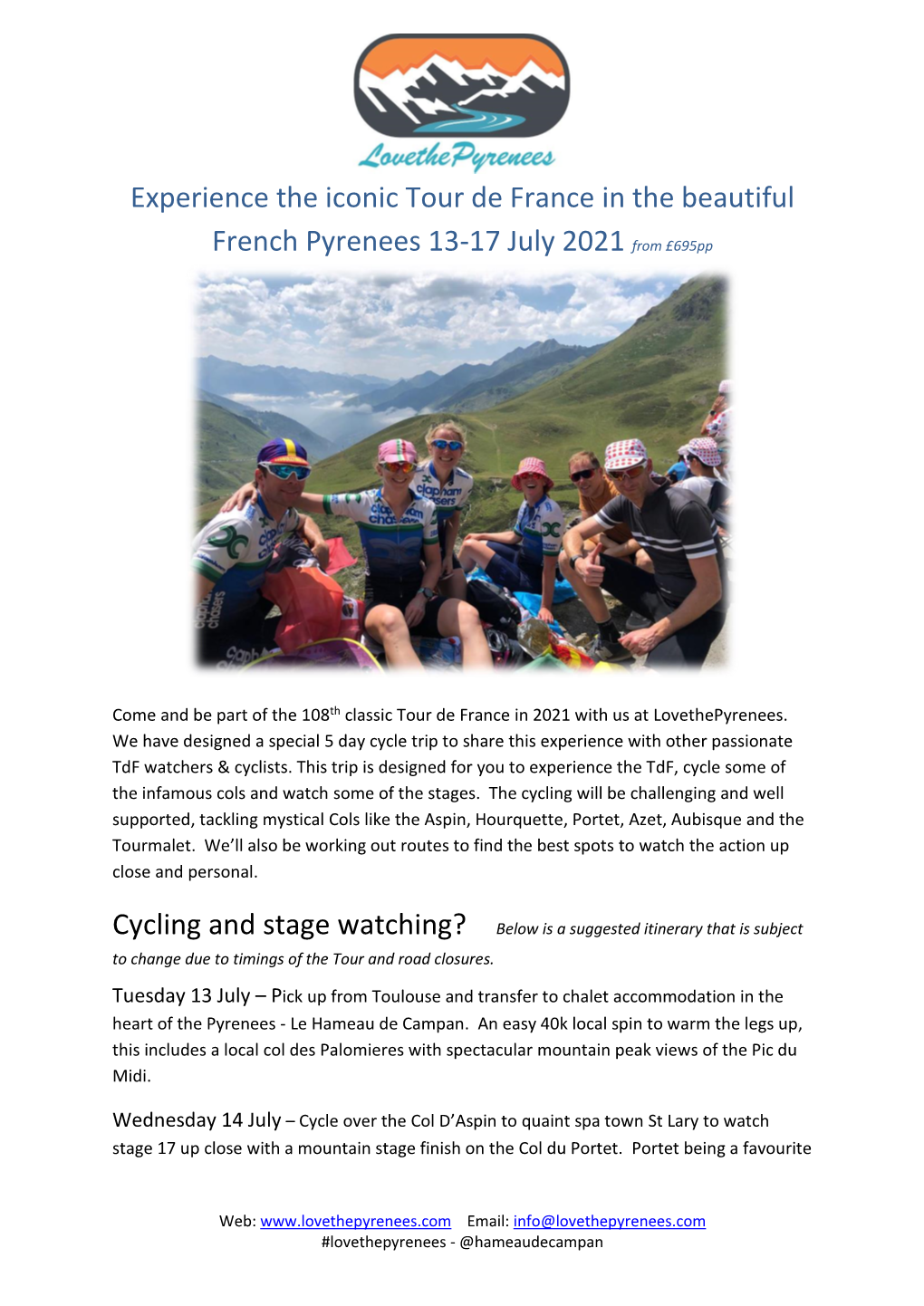 Experience the Iconic Tour De France in the Beautiful French Pyrenees 13