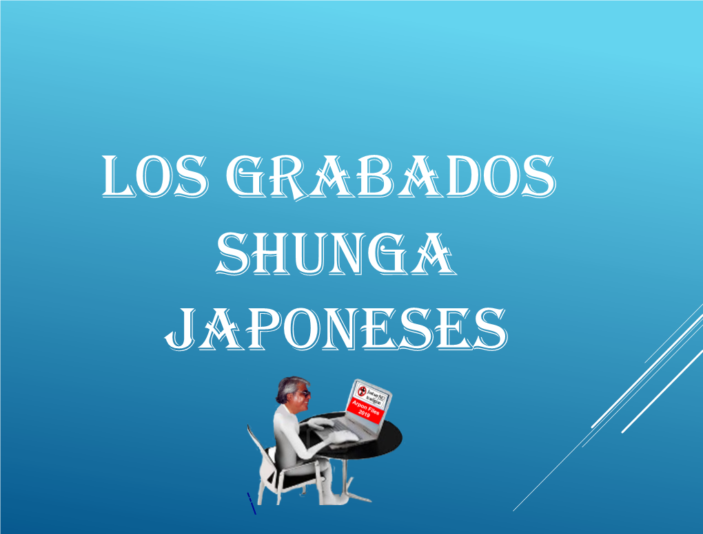 Los Grabados Shunga Japoneses El Shunga (Lit