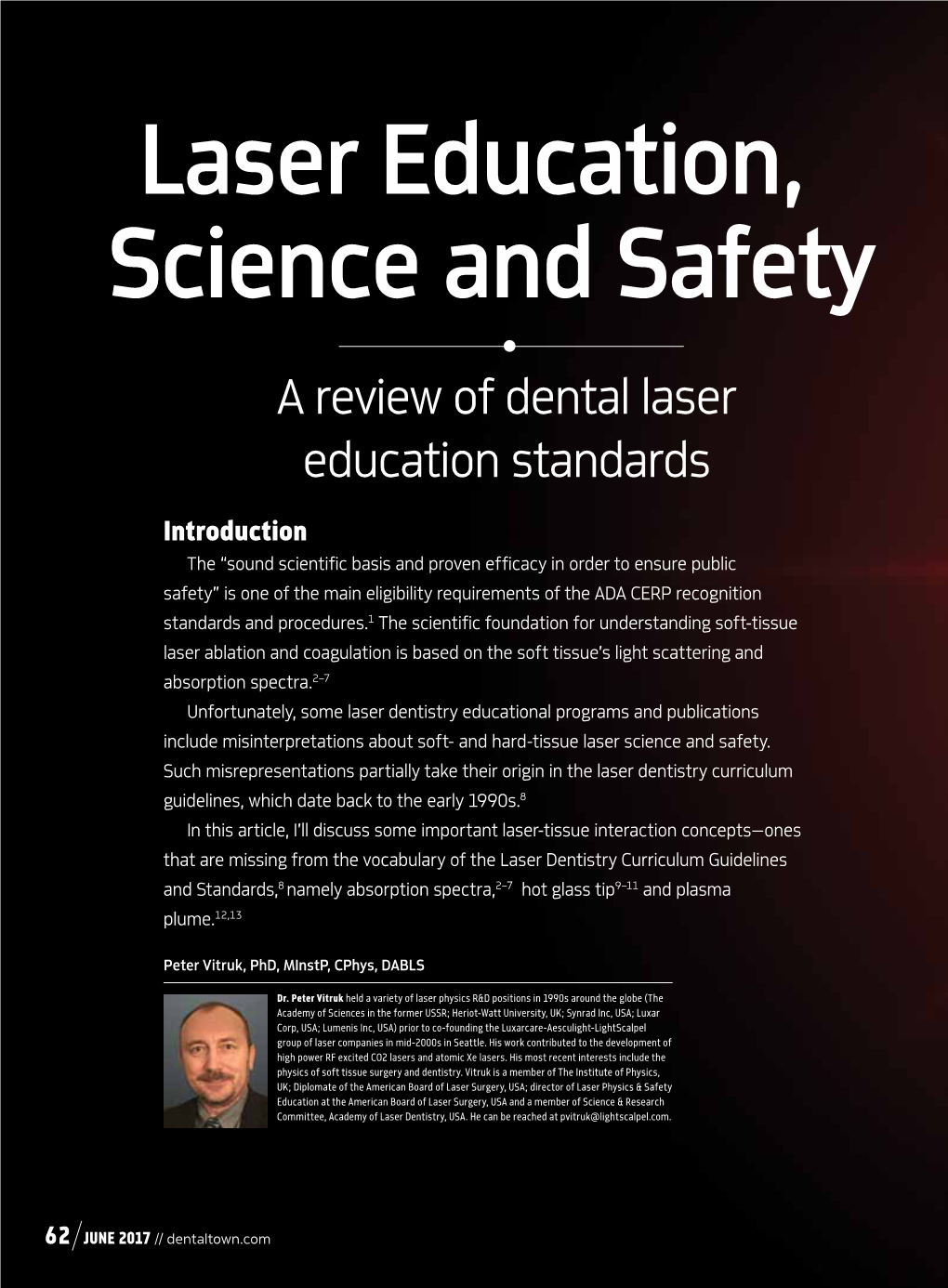 Laser Education, Science and Safety