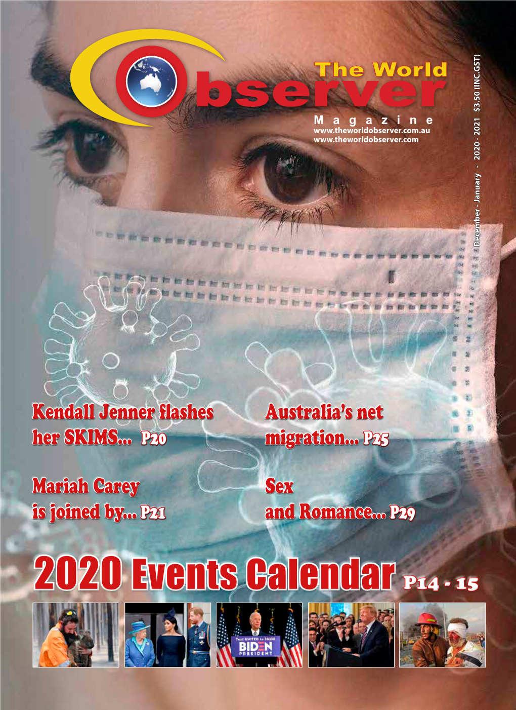 2020 Events Calendar P14 - 15