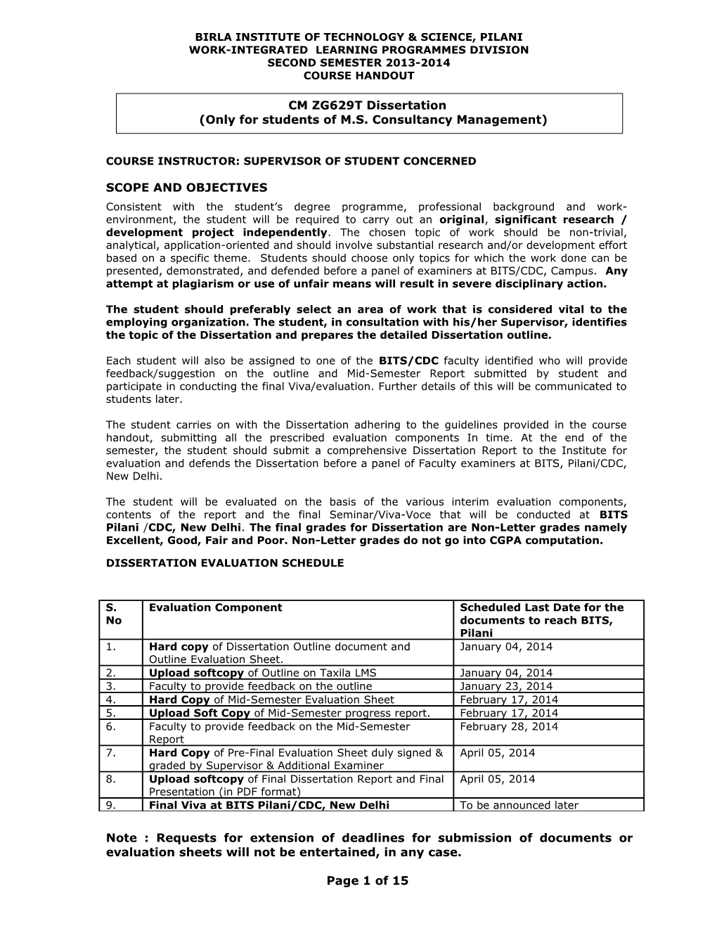 Birla Institute of Technology & Science, Pilani s1