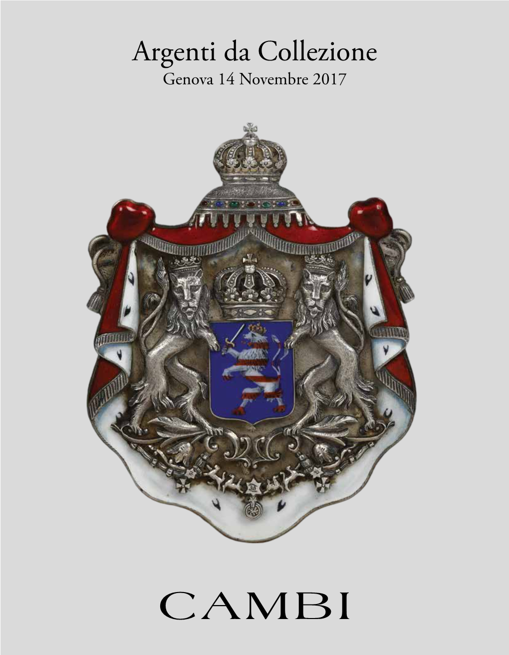 Argenti Da Collezione Genova 14 Novembre 2017 a RGENTI