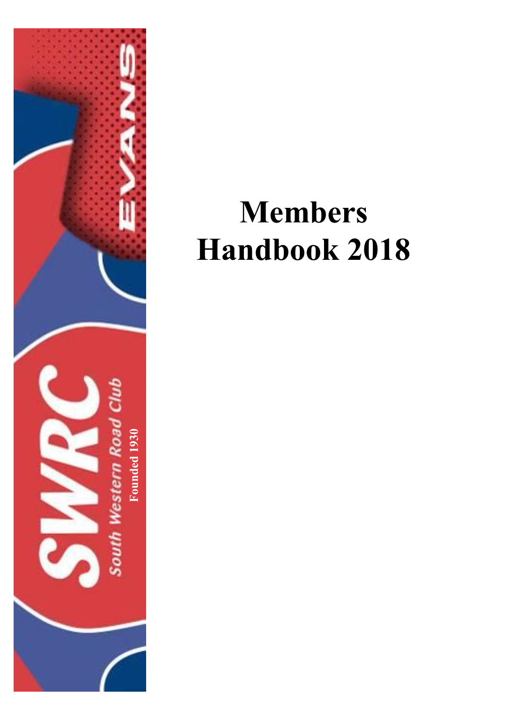 SWRC Members Handbook