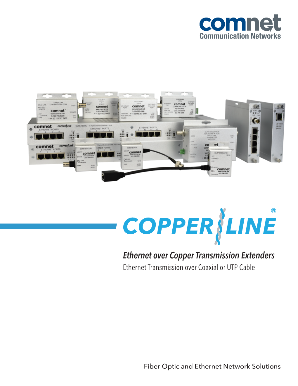 Ethernet Over Copper Transmission Extenders Ethernet Transmission Over Coaxial Or UTP Cable