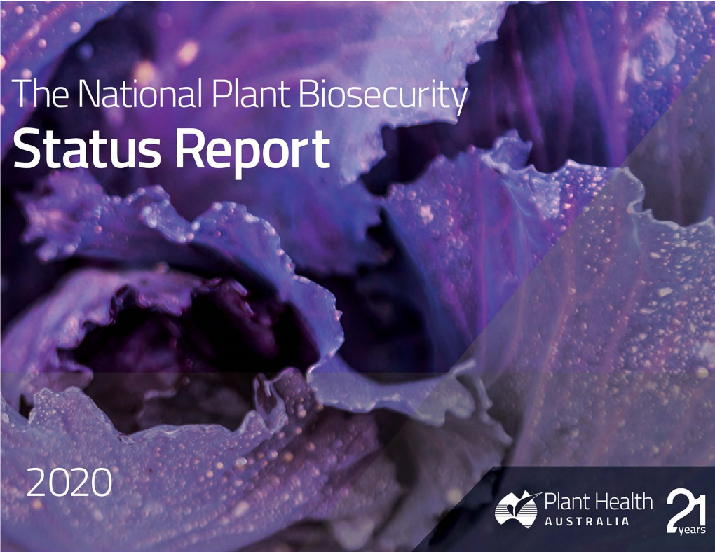 National Plant Biosecurity Status Report 2020