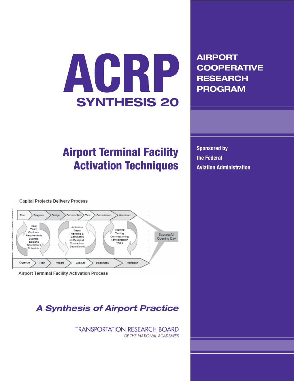 ACRP Synthesis 20 – Airport Terminal Facility Activation Techniques