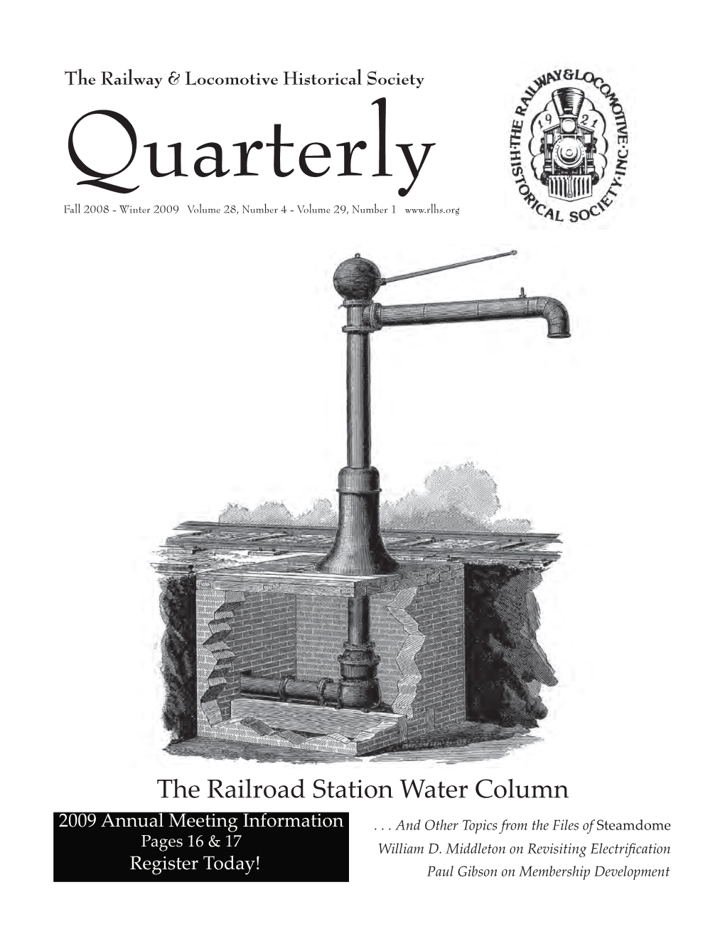 The Railroad Station Water Column