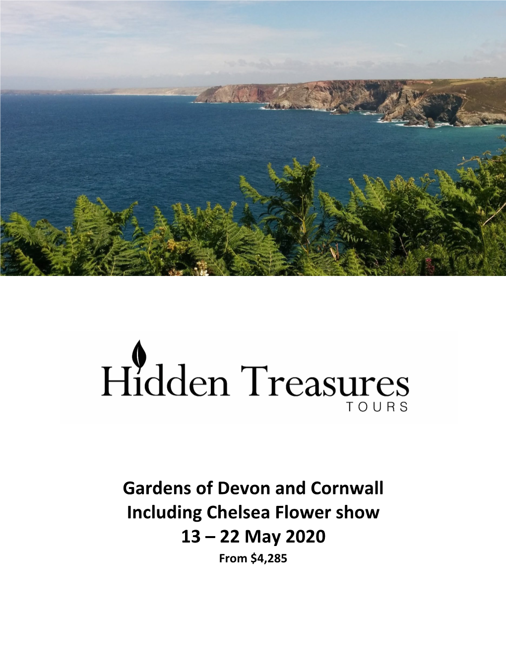 Gardens of Devon and Cornwall Including Chelsea Flower Show 13 – 22 May 2020 from $4,285