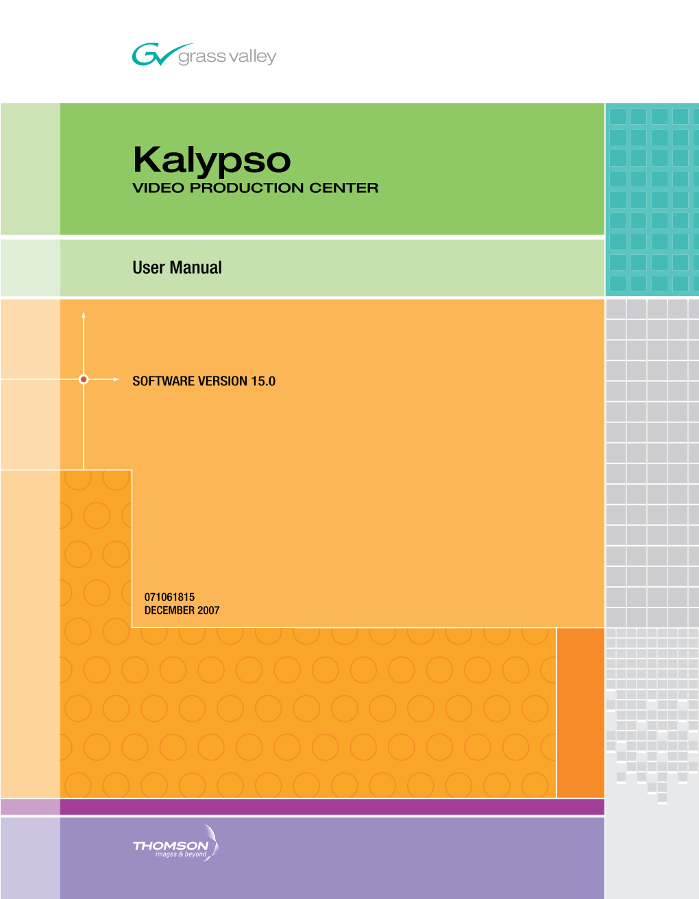 Kalypso Version 15.0 User Manual