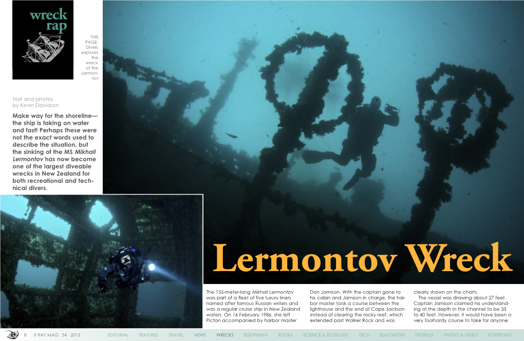 Lermontov Wreck