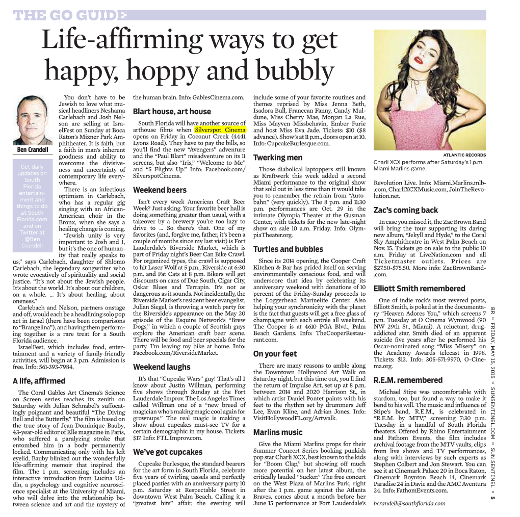 Life-Affirming Ways to Get Happy, Hoppy and Bubbly