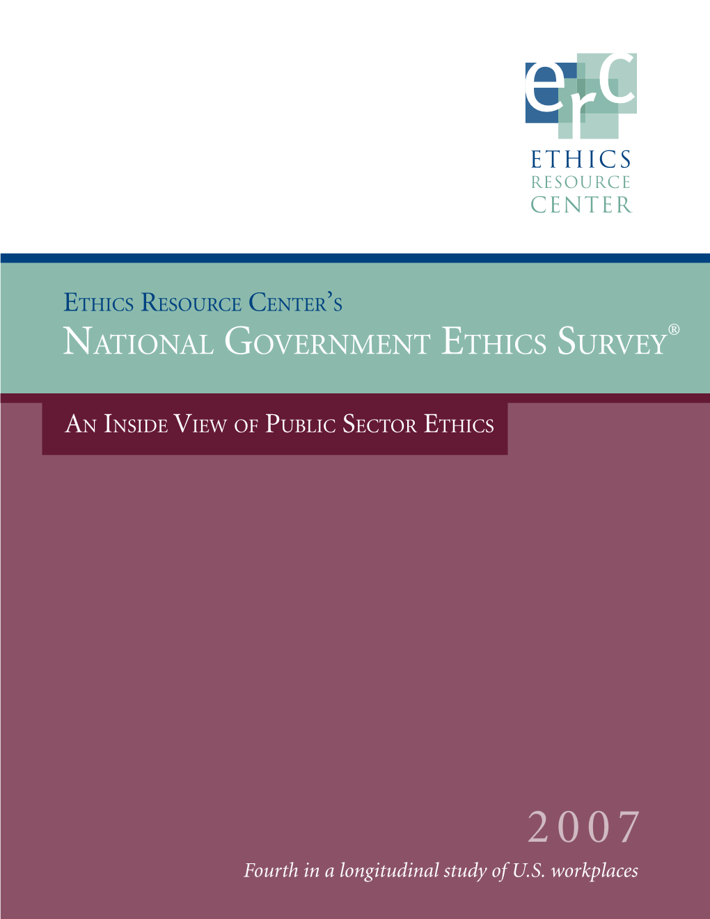 National Government Ethics Survey®