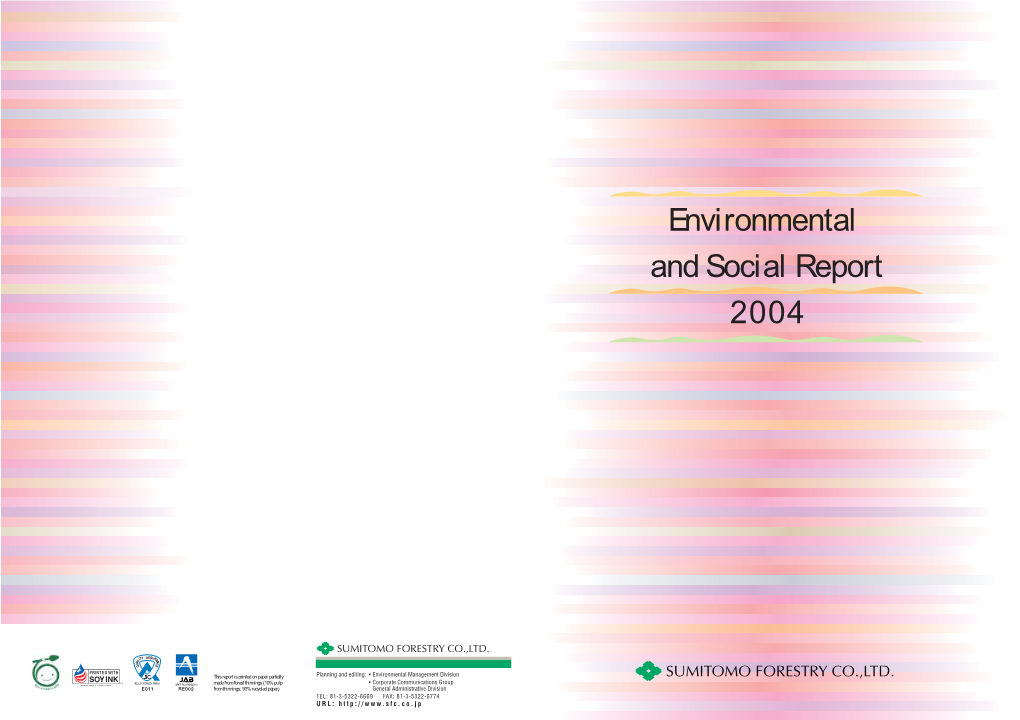 Environmental & Social Report 2004