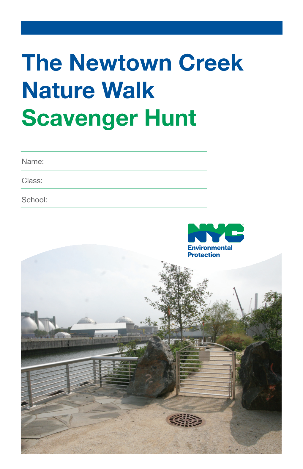 The Newtown Creek Nature Walk Scavenger Hunt