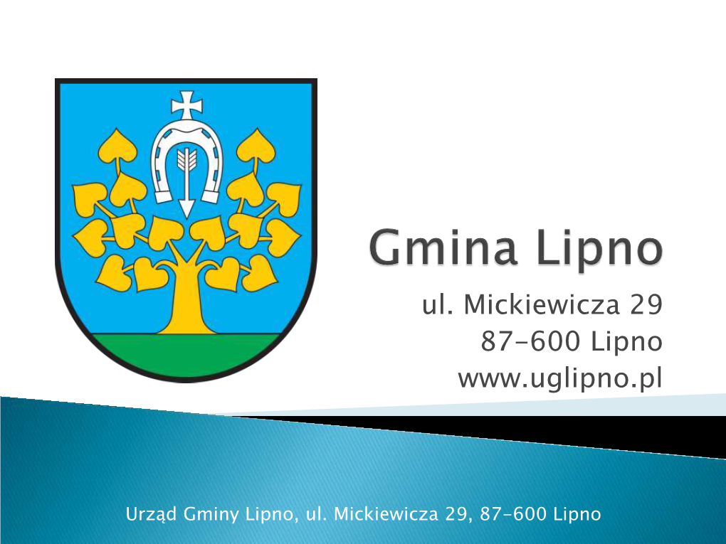 Prezentacja Gminy Lipno