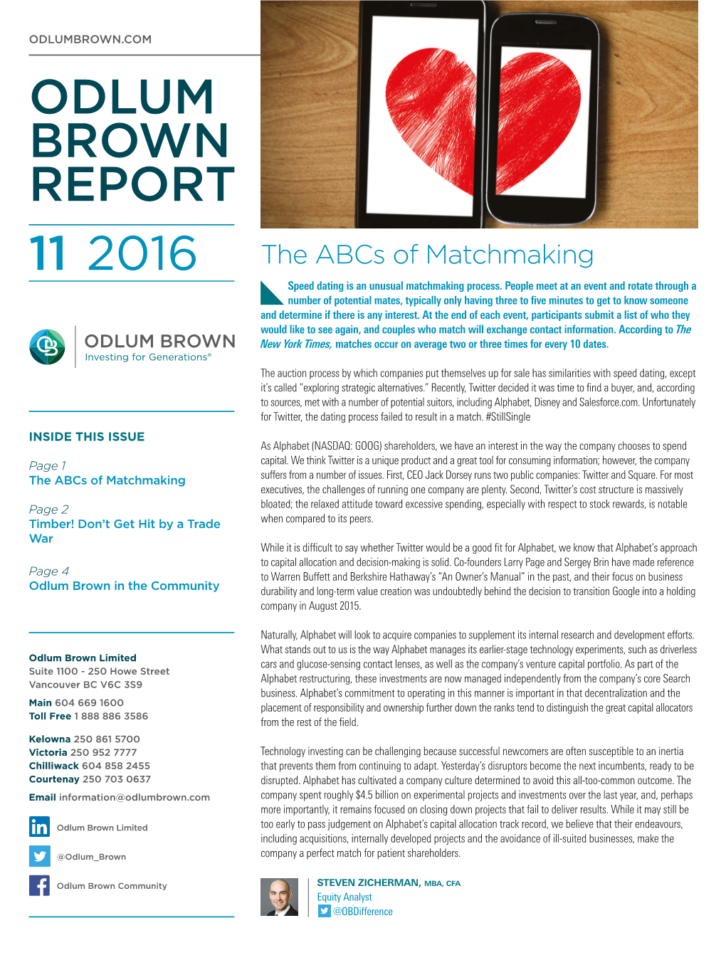 Odlum Brown Report 11 2016