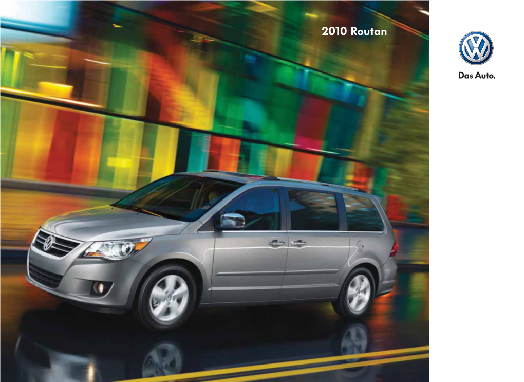 2010 Volkswagen Routan Brochure