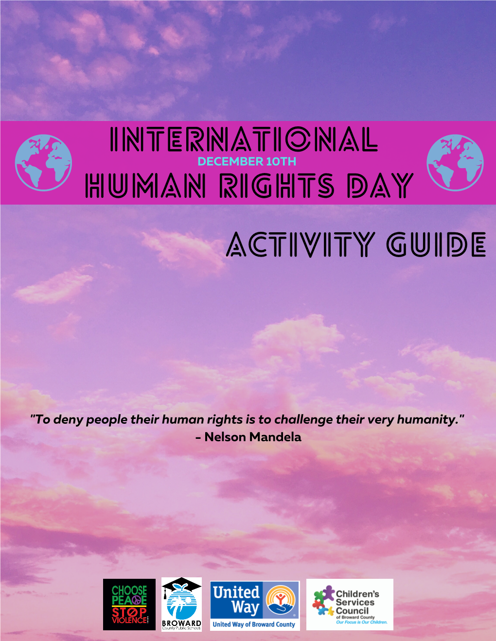 Human Rights Day 2020 Activity Guide