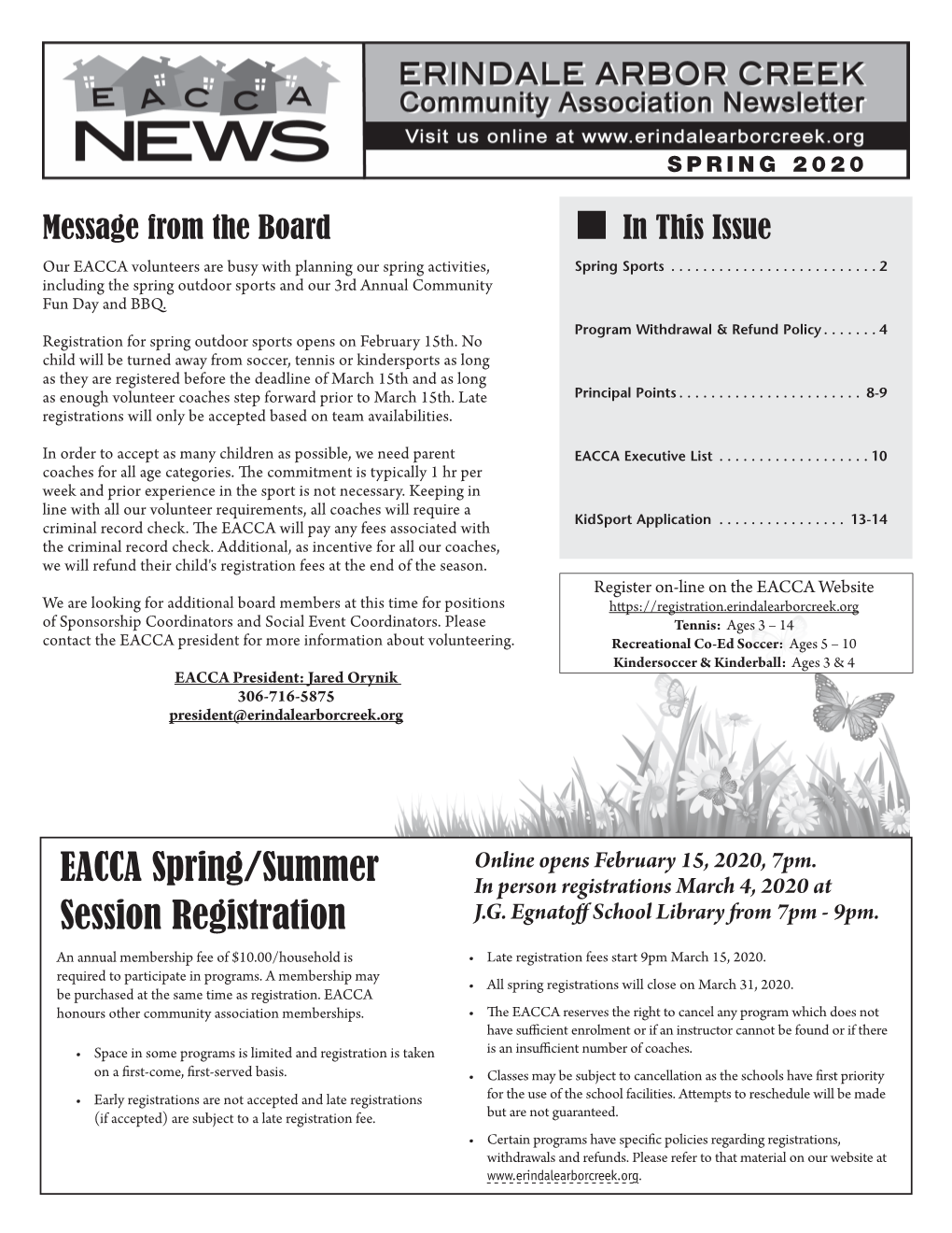 EACCA Newsletter, Summer 2005