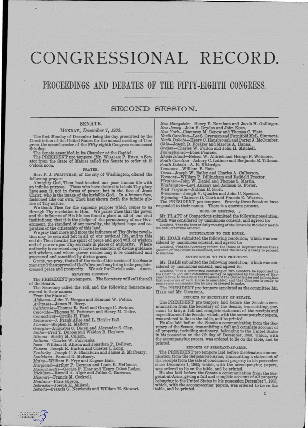 Congressional Record