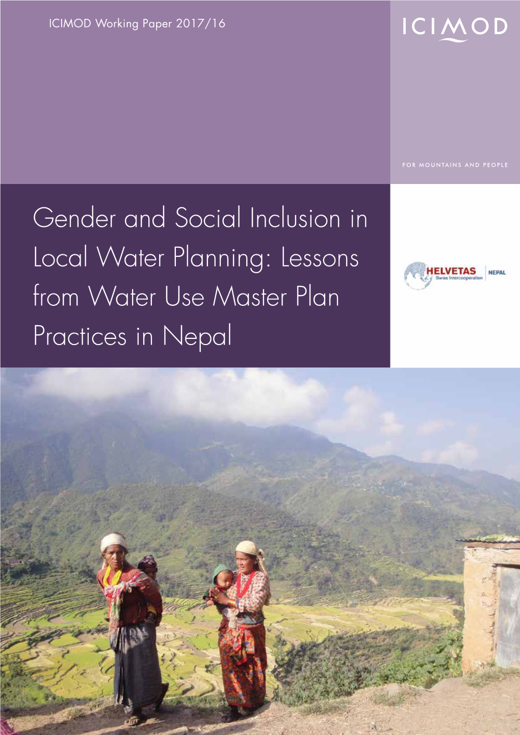 Gender and Social Inclusion in Local Water Planning: Lessons from Water Use Master Plan Practices in Nepal