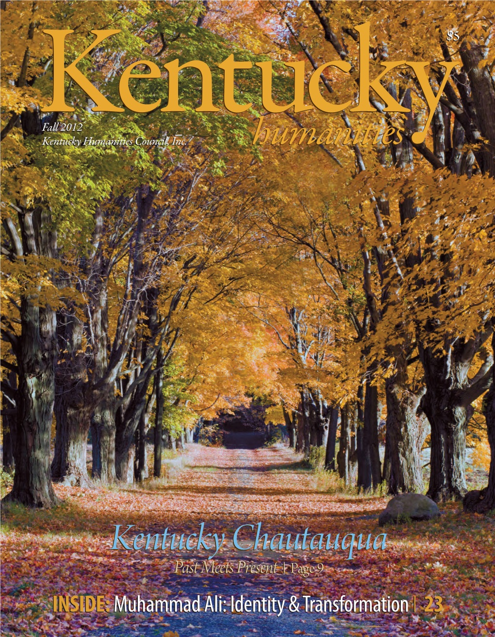 Fall 2012 Kentuckykentucky Humanities Council, Inc