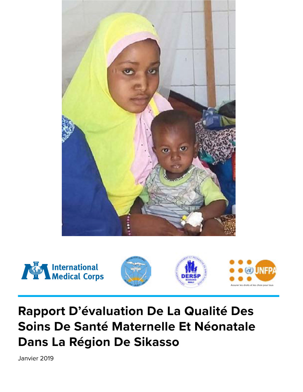 Rapport D'évaluation De La Qualité Des Soins De Santé Maternelle Et