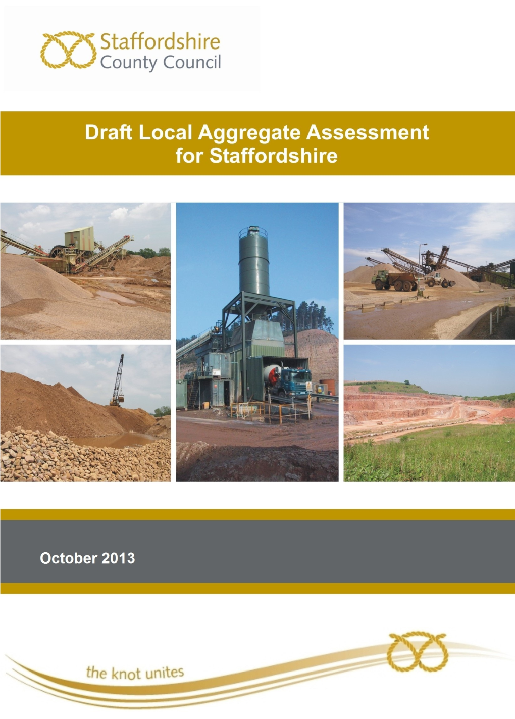 Draft Local Aggregate Assessment for Staffordshire