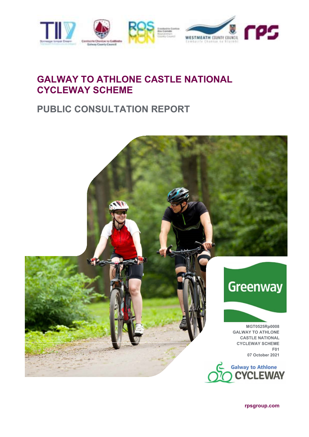 Galway to Athlone Castle National Cycleway Scheme