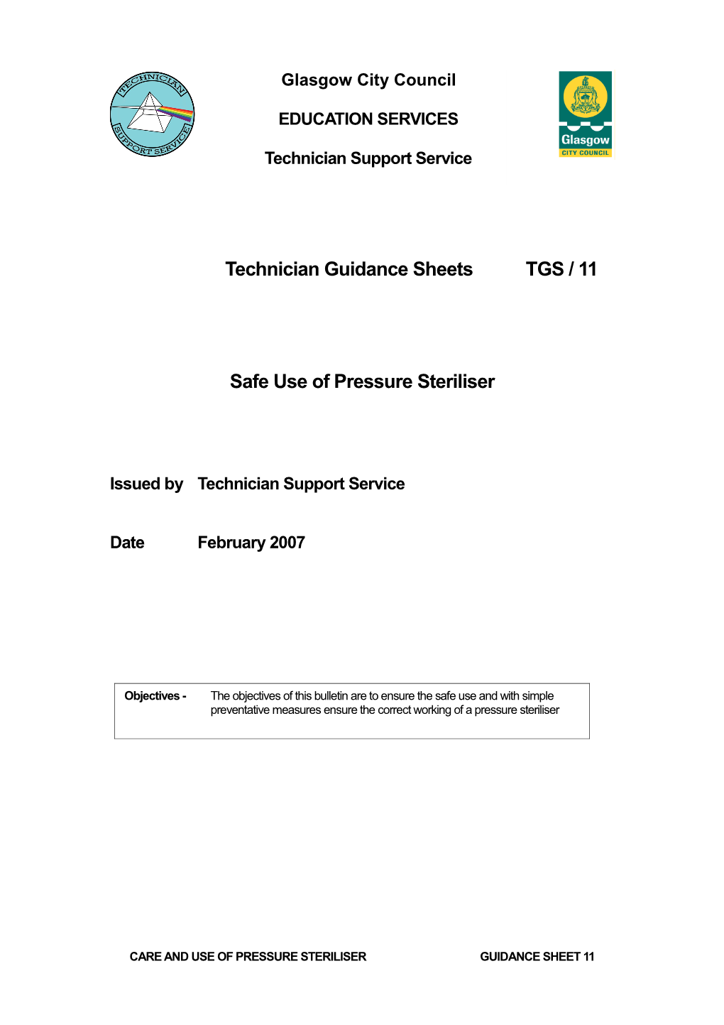 Safe Use of Autoclaves