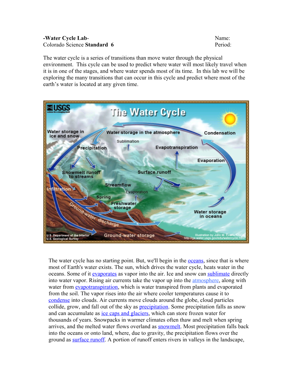 ICPE Water Cycle Lab