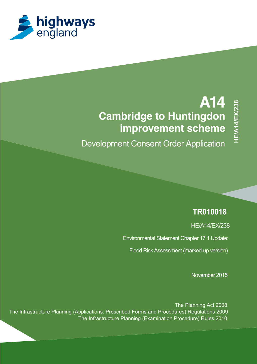 A14 Cambridge to Huntingdon Improvement Scheme