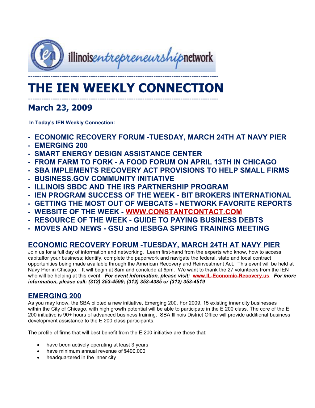 In Today'sien Weekly Connection s3