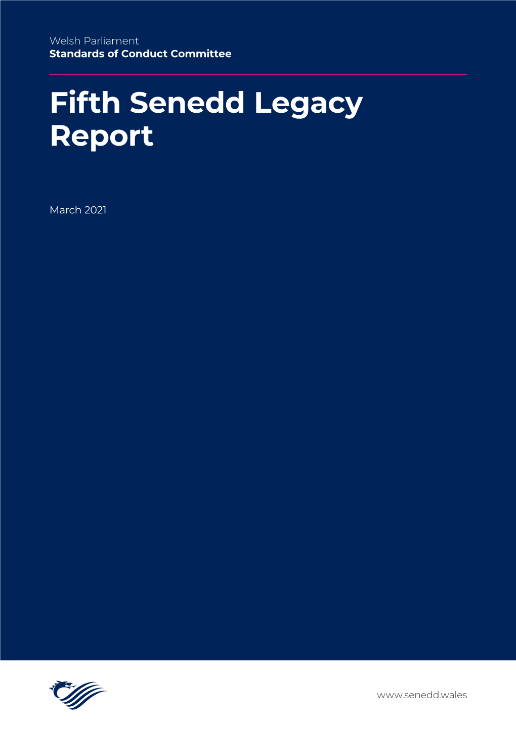 Fifth Senedd Legacy Report