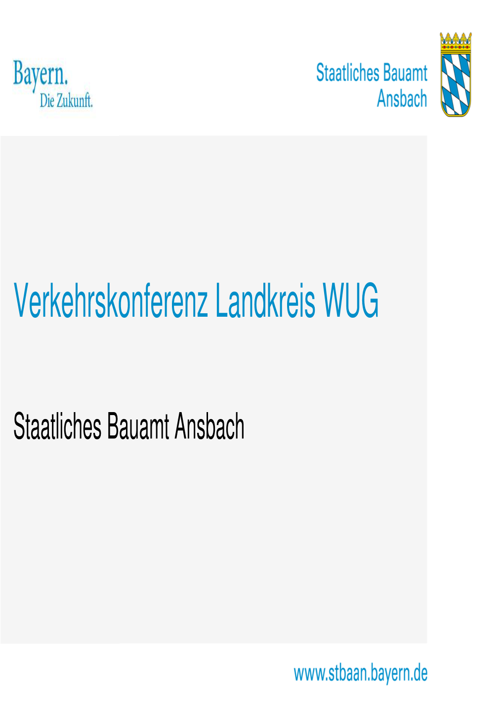Verkehrskonferenz Landkreis WUG
