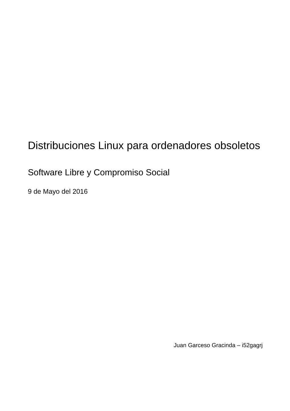 Distribuciones Linux Para Ordenadores Obsoletos