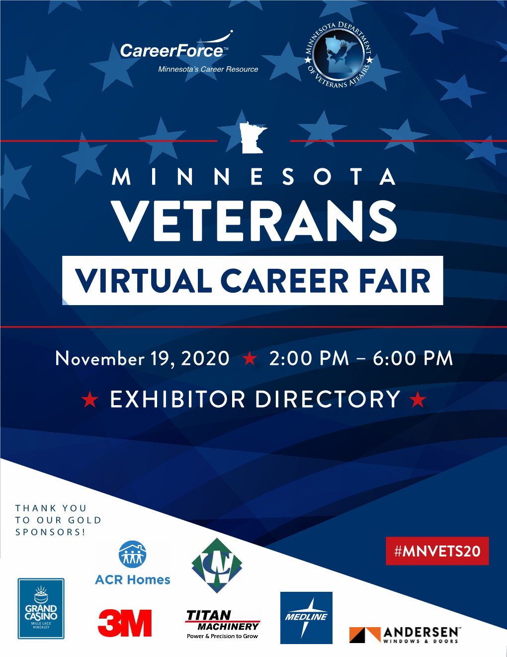 2020 Minnesota Veterans Virtual Career Fair Directory