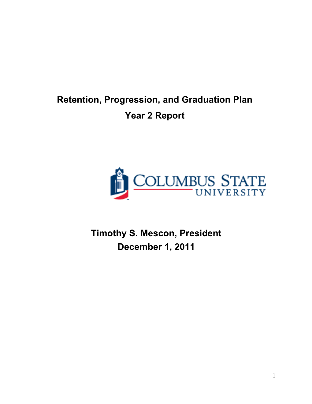 Retention, Progression, and Graduation Plan (MS Word)