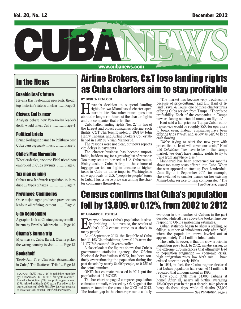 Airline Brokers, C&T Lose Landing Rights As Cuba Charters Aim to Stay