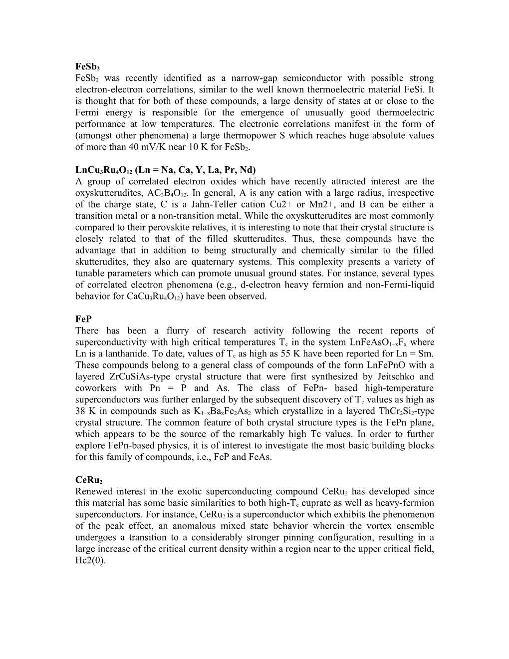 Fesb2 Was Recently Identified As a Narrow-Gap Semiconductor with Possible Strong