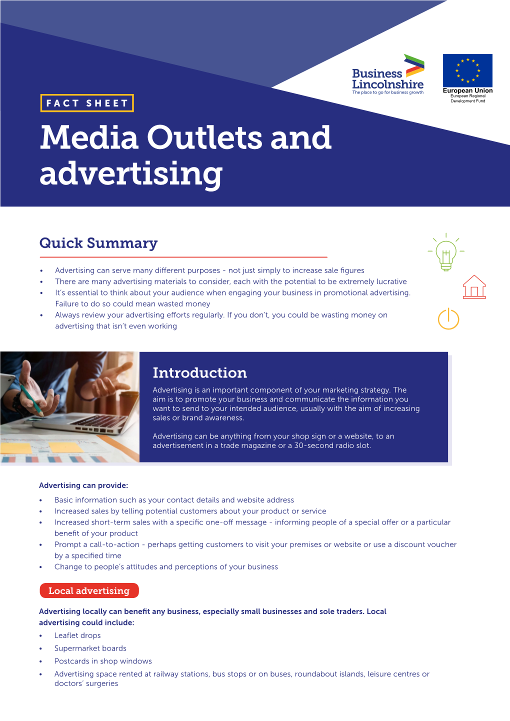 Media Outlets and Advertising