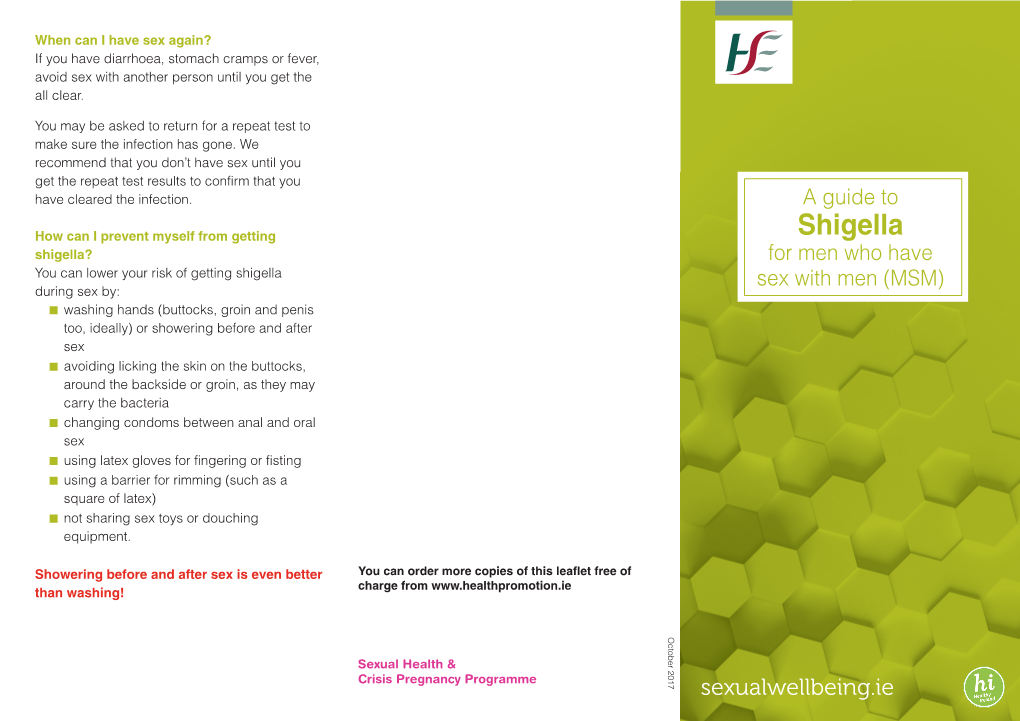 Download the Shigella Leaflet Here