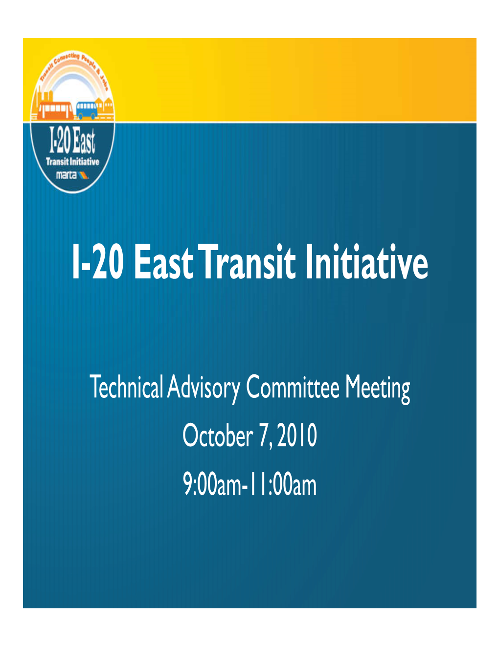 I-20 East Transit Initiative