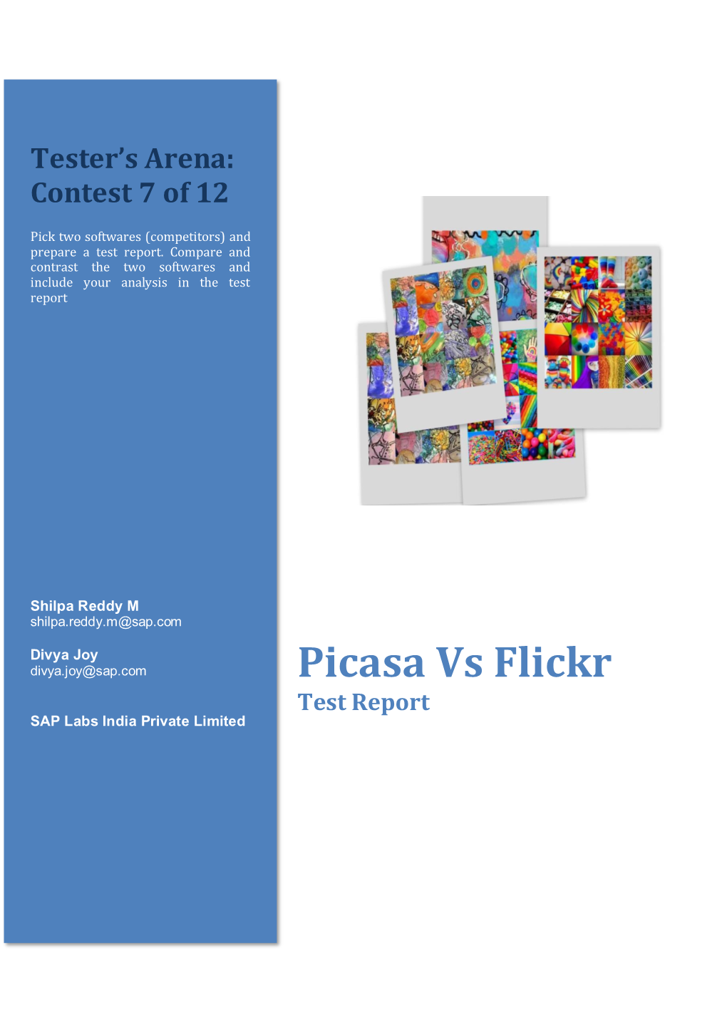 Picasa Vs Flickr