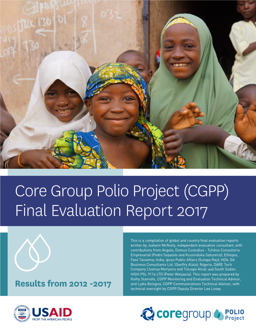 Core Group Polio Project (CGPP) Final Evaluation Report 2017
